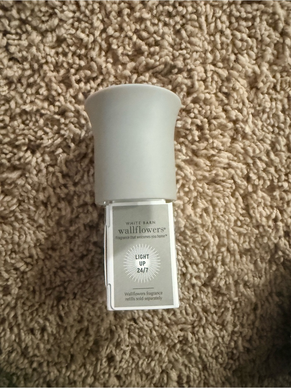 Bath & Body Works Wallflower Plug-In Warmer in Light Gray